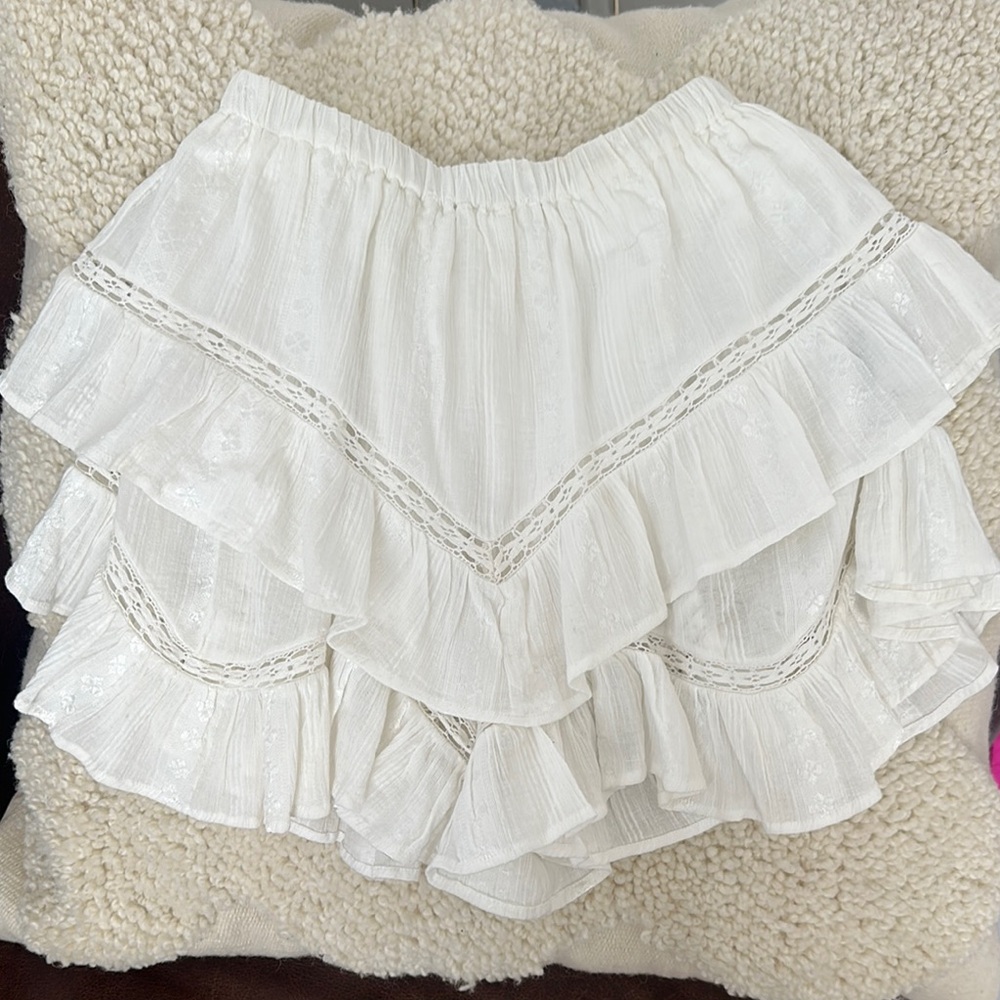 Isabel Marant White Mini Skirt